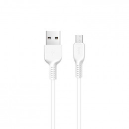 Кабель USB - Micro-usb HOCO X20, 2.4А, 1м, белый