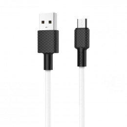 Кабель USB - Micro-usb HOCO X29, 2.4А, 1м, белый