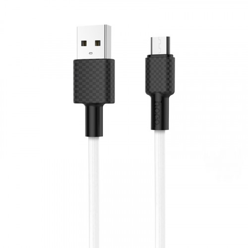 Кабель USB - Micro-usb HOCO X29, 2.4А, 1м, белый по цене 250 ₽