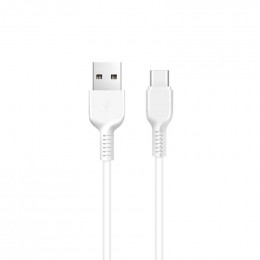 Кабель USB - Type-C HOCO X20, 2.4А, 3м, белый