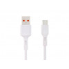 Кабель USB - Type-C Vixion K1c, 2.4А, 1м, белый по цене 150 ₽