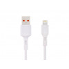 Кабель USB - Lightning Vixion K1i, 2.4А, 1м, белый по цене 150 ₽