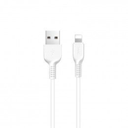 Кабель USB - Lightning HOCO X20, 2.4А, 1м, белый