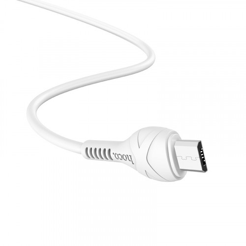 Кабель USB - Micro-usb HOCO X37, 2.4А, 1м, белый по цене 150 ₽
