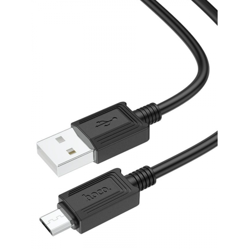 Кабель USB - Micro-usb HOCO X73, 3А, 1м, черный по цене 150 ₽