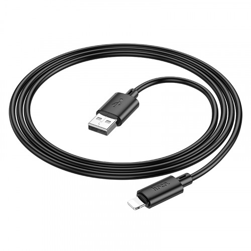 Кабель USB - Lightning HOCO X88, 2.4А, 1м, Черный по цене 150 ₽