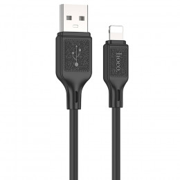 Кабель USB - Lightning HOCO X90, 2.4А, 1м, черный