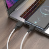Кабель USB - Type-C HOCO X90, 2.4А, 1м, силикон, белый