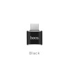 Переходник/адаптер HOCO UA5 OTG Type-C (M) - USB (F), черный