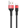 Кабель USB - Type-C HOCO X26, 3А, 1м, черный