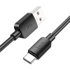 Кабель USB - Type-C HOCO X96, 3А, 27W, черный