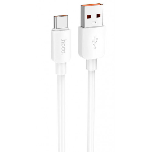 Кабель USB - Type-C HOCO X96, 100W, 1м, белый