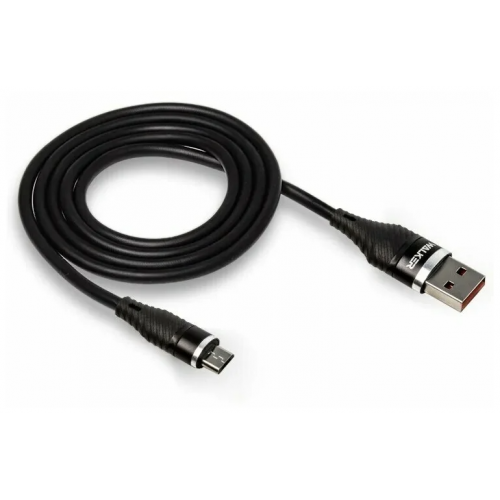Кабель USB - Micro-usb Walker C735, 2м, черный