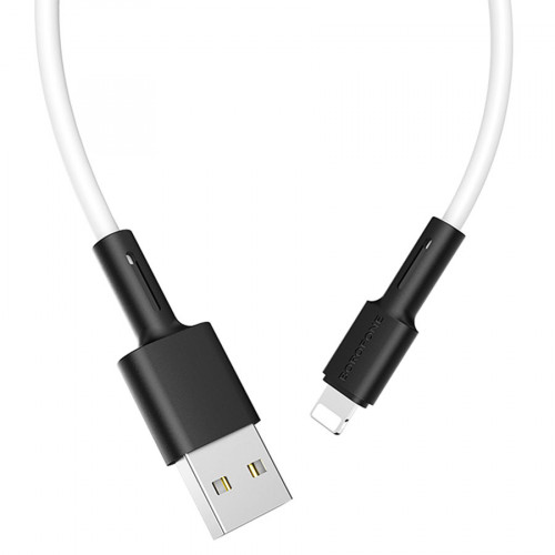 Кабель USB - Lightning Borofone BX31, 2.4А, 1м, белый