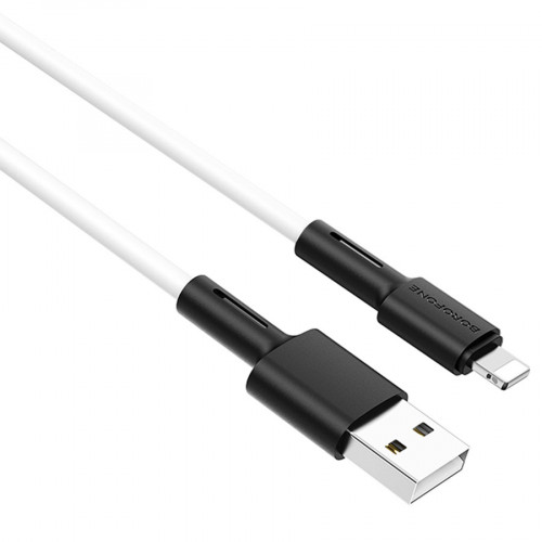 Кабель USB - Lightning Borofone BX31, 2.4А, 1м, белый