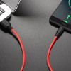 Кабель USB - Type-C HOCO X21 Plus, 3А, 2м, силиконовый, красный