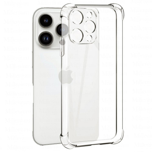 Чехол iPhone 14 Pro силиконовый прозрачный по цене 150 ₽