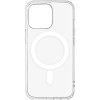 Чехол iPhone 14 MagSafe прозрачный по цене 200 ₽