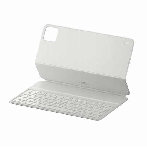 Чехол-клавиатура Xiaomi Pad Keyboard для Xiaomi Pad 6 / Pad 6 Pro, белый (с Русской гравировкой)