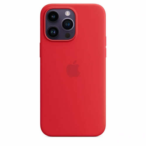 Чехол iPhone 14 Pro Silicone Case красный по цене 300 ₽
