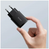СЗУ Type-C+USB Baseus Compact Quick Charger, 3A, 20W, черный