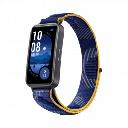 Фитнес браслет Huawei Band 9, синий / синий нейлоновый ремешок (RU)