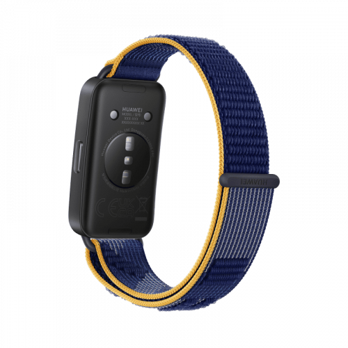 Фитнес браслет Huawei Band 9, синий / синий нейлоновый ремешок (RU)