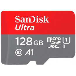 Карта памяти SanDisk Ultra microSDXC 128 ГБ [SDSQUA4-128G-GN6MN]