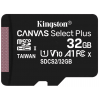 Карта памяти 32GB Kingston microSDHC Class 10, V10, A1, UHS-I U1, R 100 МБ/с (SDCS2/32GBSP)