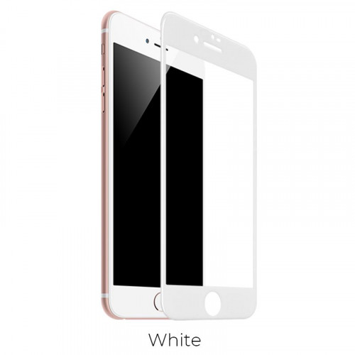 Защитное стекло тех.пак. для iPhone 6/6S, белое по цене 200 ₽