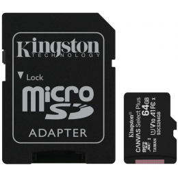 Карта памяти Kingston SDC100 microSDXC 64 ГБ