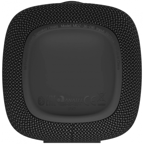 Портативная акустика Xiaomi Mi Portable Bluetooth Speaker 16 Вт, черный по цене 2 990 ₽