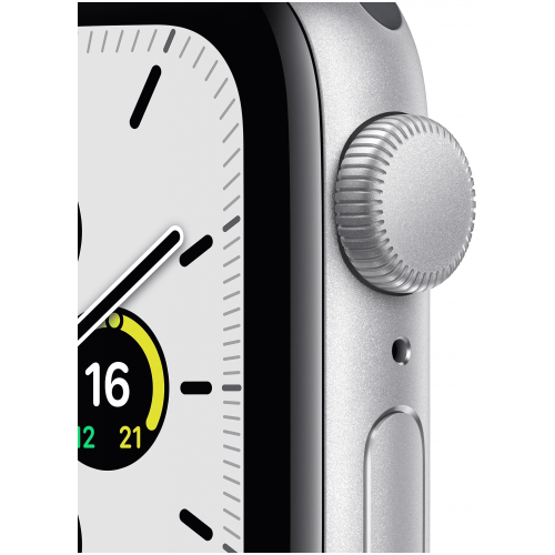 Умные часы Apple Watch SE 40 мм Aluminium Case GPS, серебристый/синий