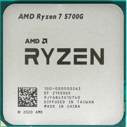 Процессор AMD Ryzen 5 5700G AM4, 8 x 3800 МГц, OEM