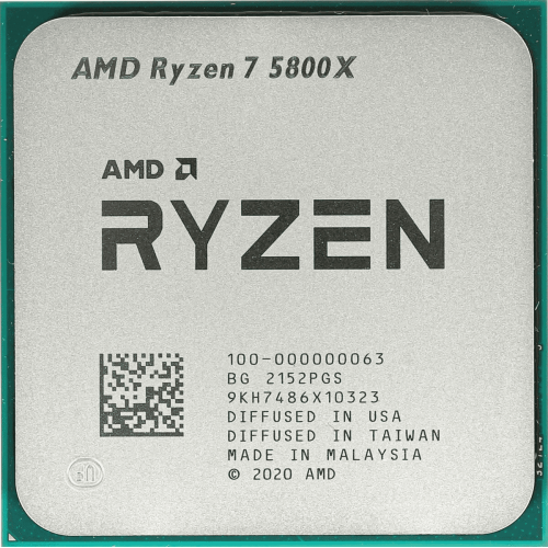 Процессор AMD Ryzen 7 5800X AM4, 8 x 3800 МГц, OEM