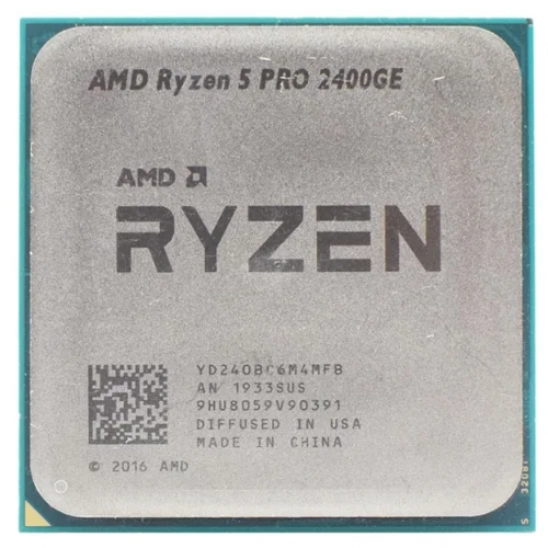 Процессор AMD Ryzen 5 PRO 2400GE AM4, 4 x 3200 МГц, OEM (Used) по цене 4 500 ₽