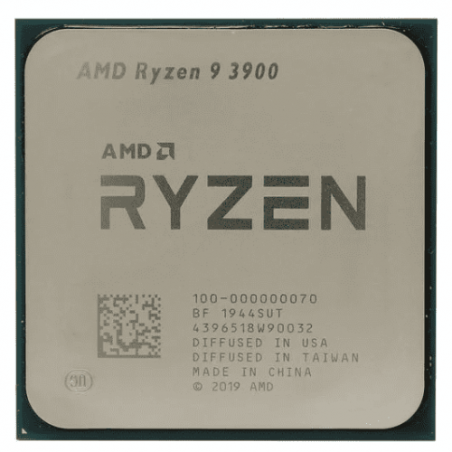Процессор AMD Ryzen 9 3900 AM4, 12 x 3100 МГц, OEM по цене 14 990 ₽