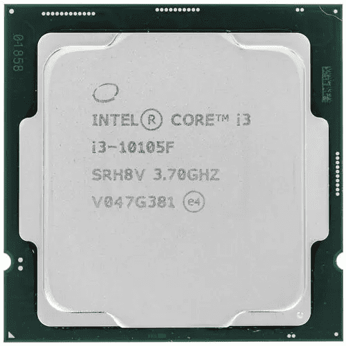 Процессор Intel Core i3-10105F LGA1200, 4 x 3700 МГц, OEM по цене 6 900 ₽