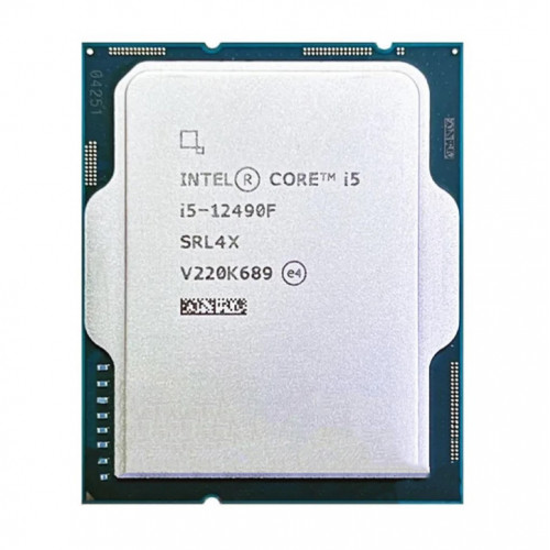 Процессор Intel Core i5-12490F LGA1700, 6 x 3000 МГц, OEM по цене 14 490 ₽
