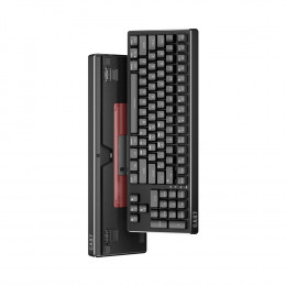 Клавиатура механическая 1stPlayer GA87, Red switch, RGB, Hot swap, черный
