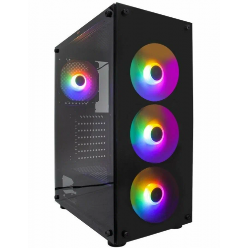 Корпус 1STPLAYER Fire Dancing V3-B 4x120mm LED V3-B-4F1