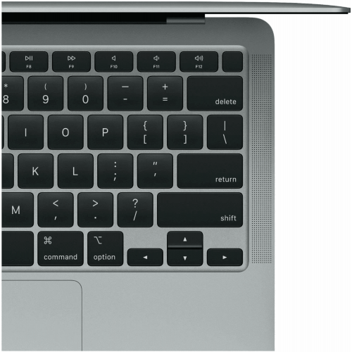 Ноутбук Apple MacBook Air 13 Late 2020, Apple M1 3.2 ГГц, RAM 8 ГБ, DDR4, SSD 256 ГБ, без гравировки, Space gray