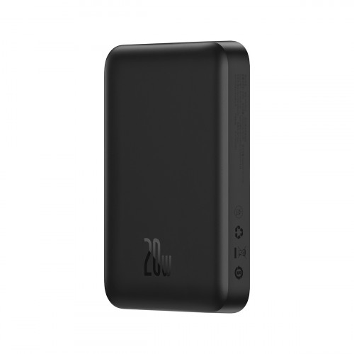 Портативный аккумулятор Baseus Magnetic Mini Wireless Fast Charge Power Bank 10000mAh 20W, Черный (PPCX030001) по цене 3 190 ₽