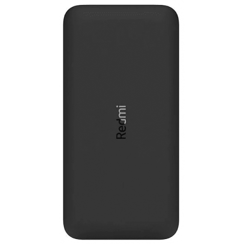 Портативный аккумулятор Xiaomi Redmi Power Bank с кабелем, 10000 mAh, черный