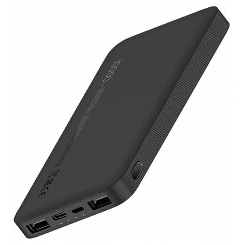 Портативный аккумулятор Xiaomi Redmi Power Bank с кабелем, 10000 mAh, черный