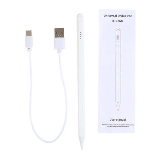 Стилус Universal Stylus Pen K-2260 для устройств iOS, Android, Windows, белый по цене 950 ₽