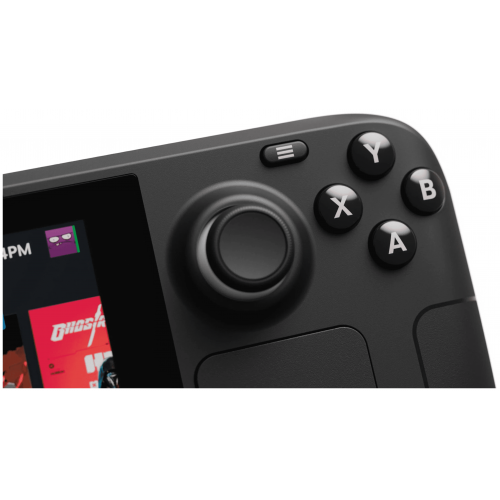 Игровая приставка Valve Steam Deck 64 ГБ SSD, черный по цене 44 490 ₽