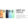 Смартфон Infinix HOT 40i 4/128 ГБ, синий (RU)