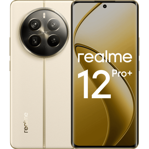 Смартфон Realme 12 Pro+ 12/512GB, Бежевый песок (RU)