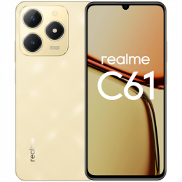 Смартфон Realme C61 8/256GB, золотой (RU)